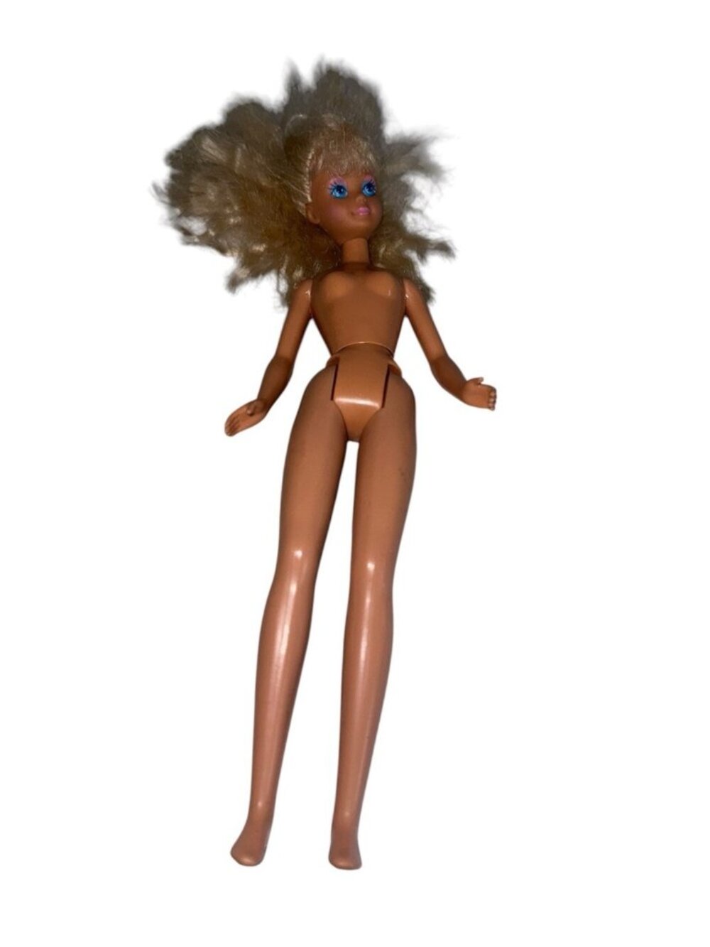 Barbie SKIPPER DOLL Vintage 1987 CRIMPED HAIR SWIVEL WAIST Blue Eyes
